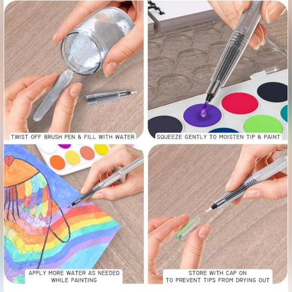 Watercolor Painting & Drawing Art Supplies Set - Brand new - Picture 3 of 5